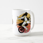 マン島スポーツMotocross コーヒーマグカップ (正面右)