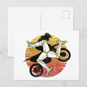 マン島スポーツMotocross ポストカード (正面/裏面)