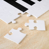 マン島バイクのレーサー ジグソーパズル (側面)