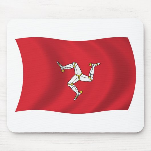 マン島フラッグマウスパッド マウスパッド (正面)