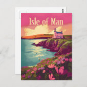 マン島ヴィンテージ ポストカード (正面/裏面)