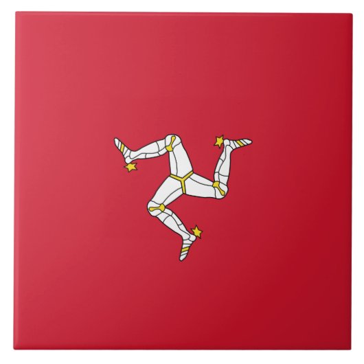 マン島国旗 タイル (正面)