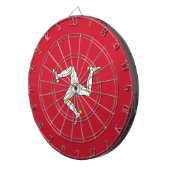 マン島国旗 ダーツボード (正面右)