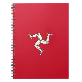 マン島国旗 ノートブック