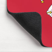 マン島国旗 マウスパッド (コーナー)