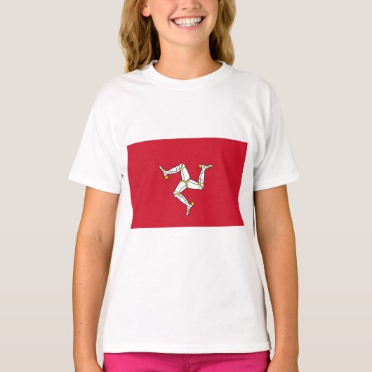 マン島国旗 Tシャツ (正面)