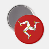 マン島高品質旗 マグネット (正面/裏面)