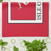 マン島 キッチンタオル (折り畳み)