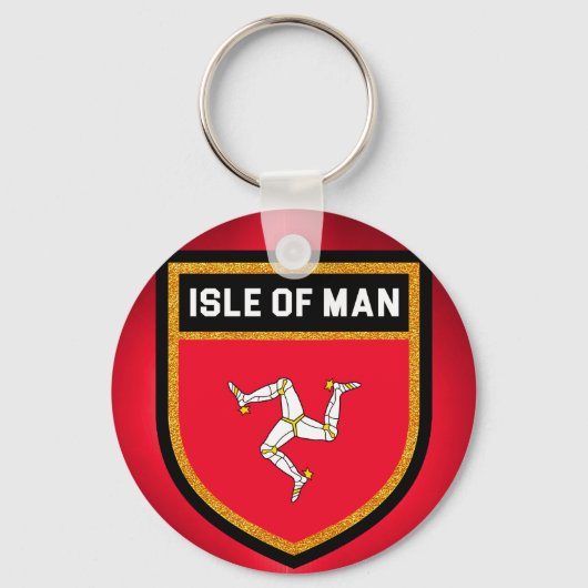 マン島 キーホルダー (正面)