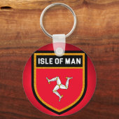 マン島 キーホルダー (正面)
