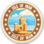 マン島 シール (正面)