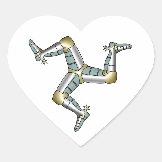 マン島 ハートシール (正面)