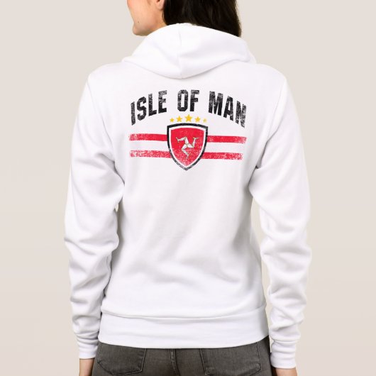 マン島 パーカ (裏面)