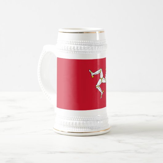 マン島 ビールジョッキ (正面左)