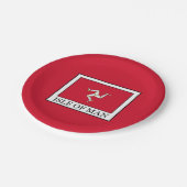 マン島 ペーパープレート (アングル)