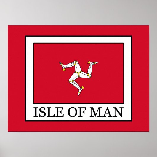 マン島 ポスター (正面)