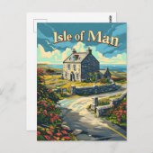 マン島 ポストカード (正面/裏面)