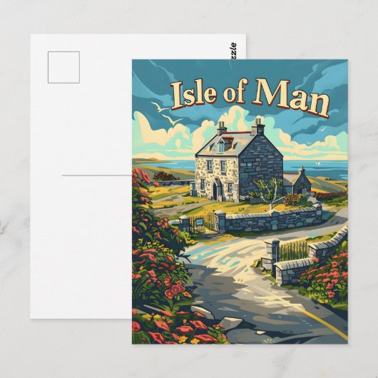 マン島 ポストカード (正面/裏面)