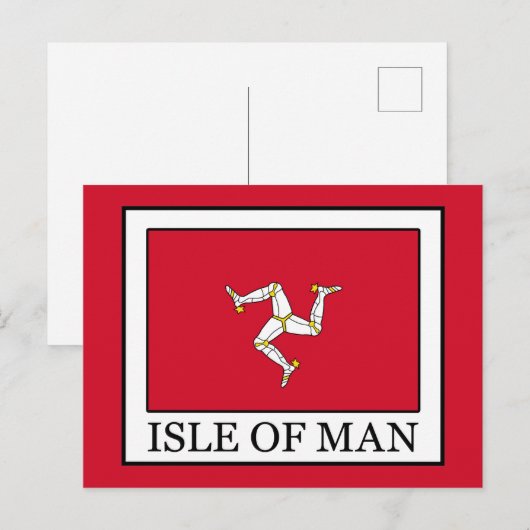 マン島 ポストカード (正面/裏面)