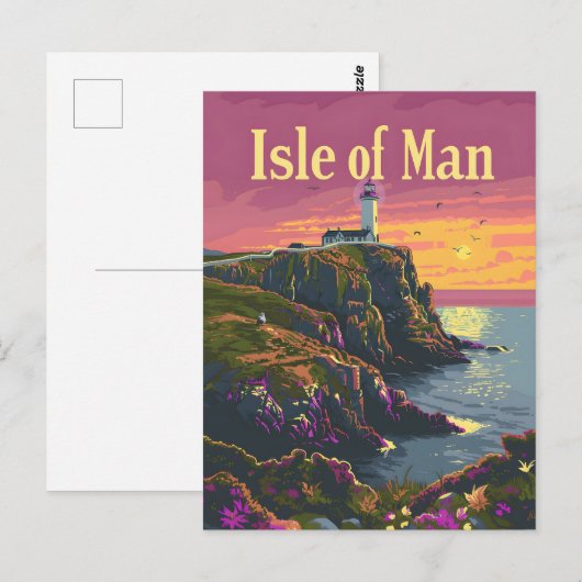 マン島 ポストカード (正面/裏面)