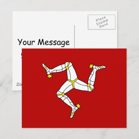 マン島 ポストカード (正面/裏面)