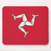 マン島 マウスパッド (正面)