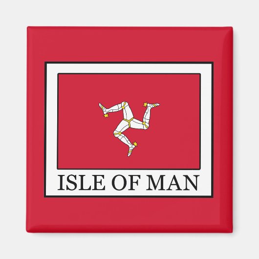 マン島 マグネット (正面)