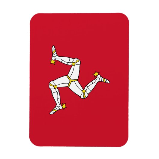 マン島 マグネット (縦)