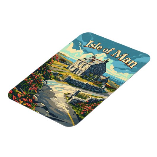 マン島 マグネット (左側)