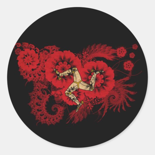 マン島 ラウンドシール (正面)