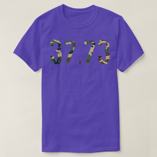 マン島TTサーキットウッドランド迷彩柄 Tシャツ (デザイン正面)