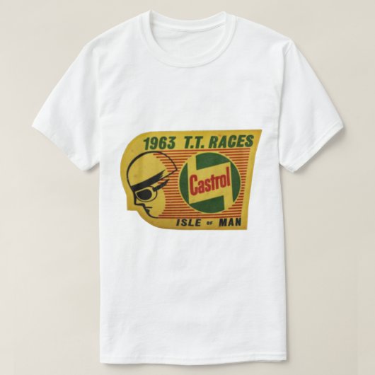 マン島TTヴィンテージ1963 Tシャツ (デザイン正面)