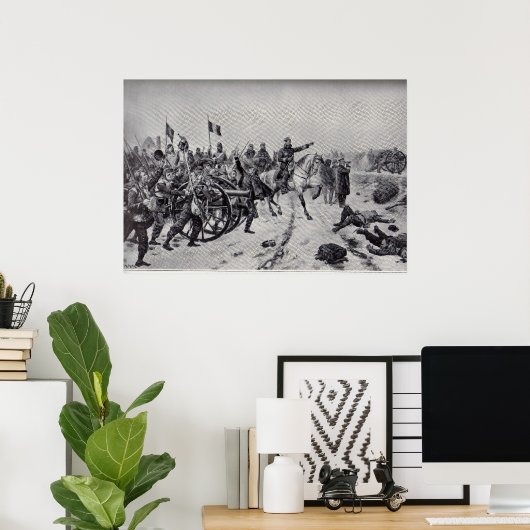 マン戦い ポスター (ホームオフィス)