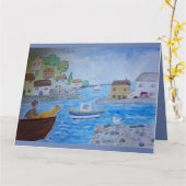 マン最高の友 カード (黄色い花)