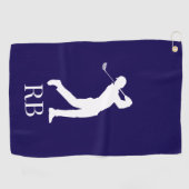 マン海軍 ゴルフタオル (横)