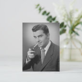 マン照明たばこ ポストカード (スタンド正面)