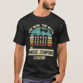 マン神話レジェンドパパバンジージャンプ Tシャツ (正面)