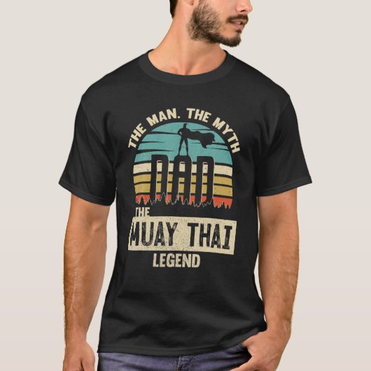 マン神話レジェンドパパムエタイ Tシャツ (正面)