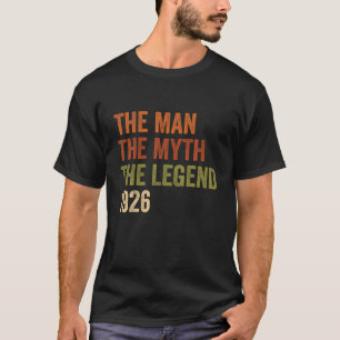 マン神話伝説1926年誕生日現在 Tシャツ