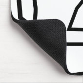 マン顔 マウスパッド (コーナー)