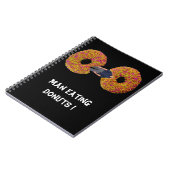 マン食べズ・ドーナツ！ノートブック ノートブック (左側)