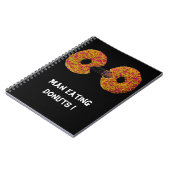 マン食べズ・ドーナツ！ノートブック ノートブック (左側)