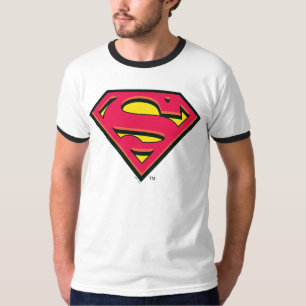 マン・すごいS・シールド ロゴクラシック Tシャツ