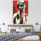 マン キャンバスプリント (インサイチュ (寝室))