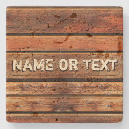 マン·ケパーソナライズされたーブ·コー素朴スター ストーンコースター