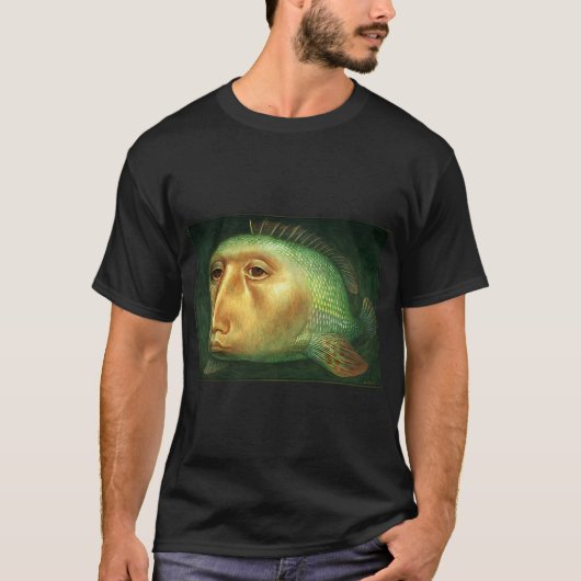 マン・フィッシュ Tシャツ (正面)
