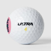 マン マイス ゴルフ伝説 フラミンゴ ゴルフ ジョーク ゴルフボール (ロゴ)