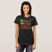 マンIラブ秋服秋服紅葉 Tシャツ (正面フル)