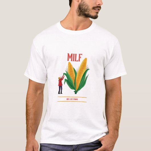 マンIラブ農業 Tシャツ (正面)