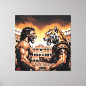 マンVビースト キャンバスプリント (正面)